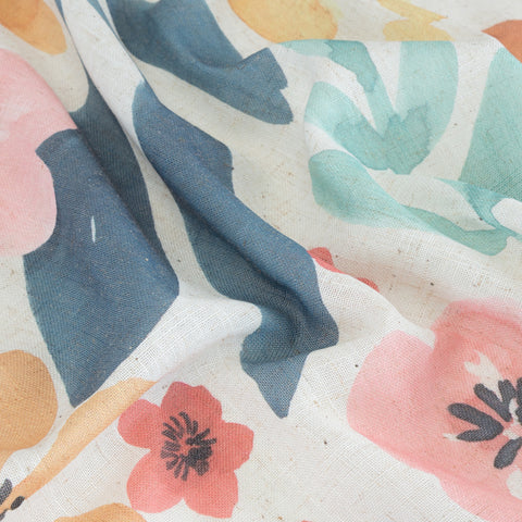 Saltillo Fabric Shower Curtain
