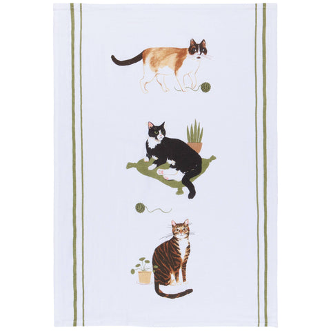 Cat Collective Bakers Floursack Dishtowels Set of 3