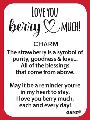 Love You Berry Much Strawberry Figurine