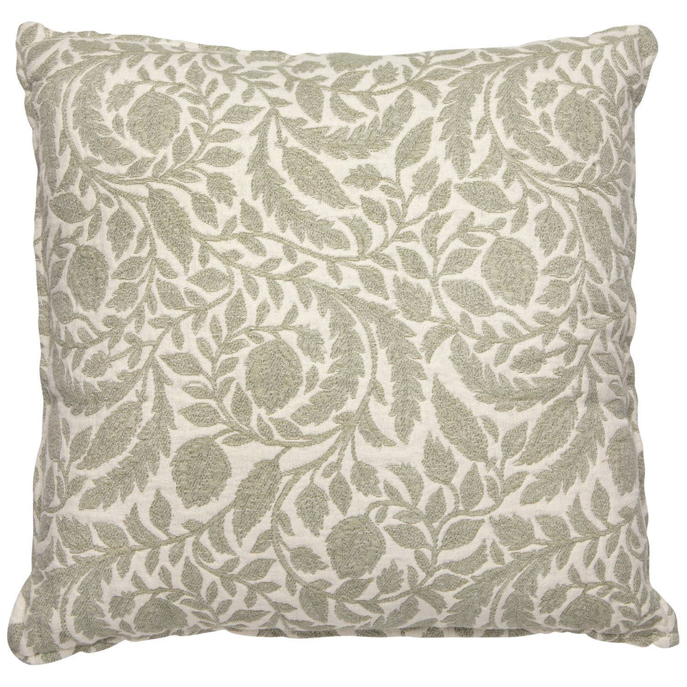 Heirloom Topiary Jacquard Pillow 20 x 20 inch