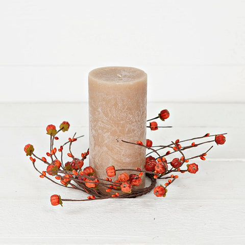 Pumpkin and Pips Candle Ring