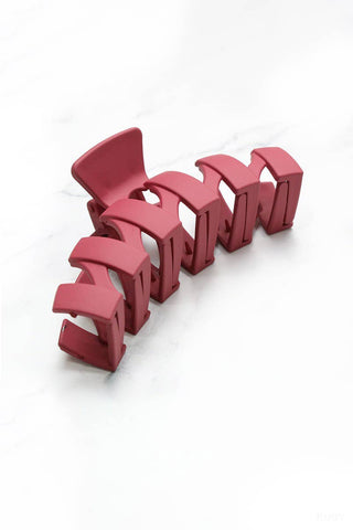 Zig Zag Hair Claw Clips