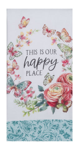 Butterfly Garden OHP Dual Purpose Tea Towel