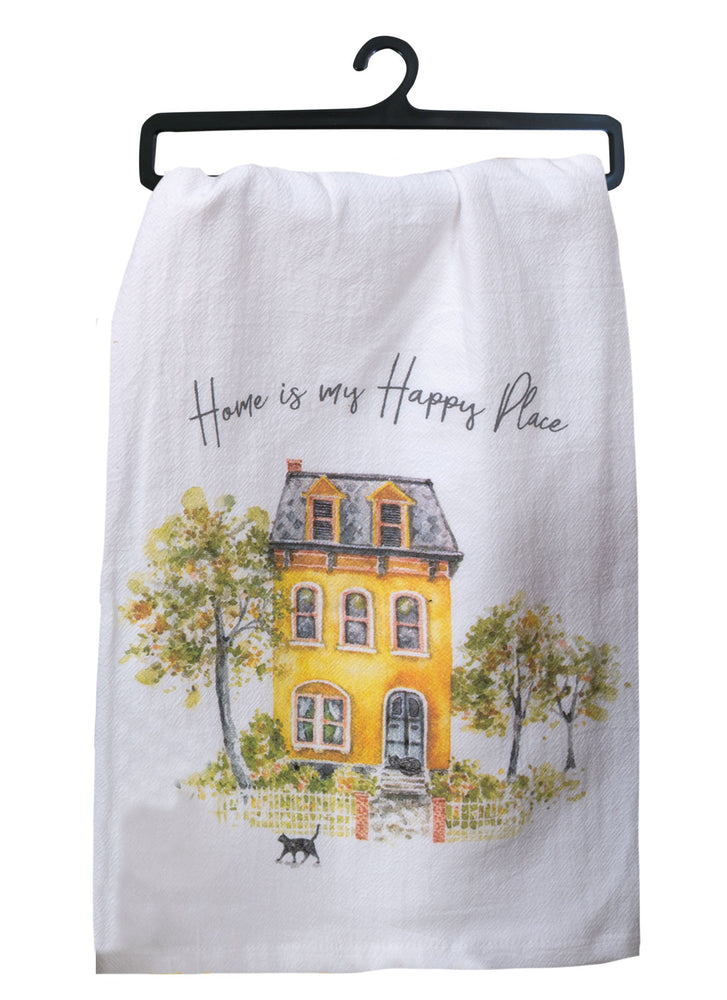 Home Sweet Home Floursack Dishtowel