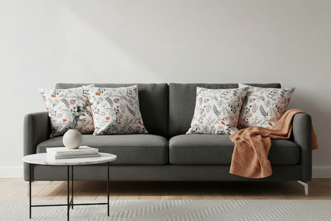 Persimmon Cotton Cushion