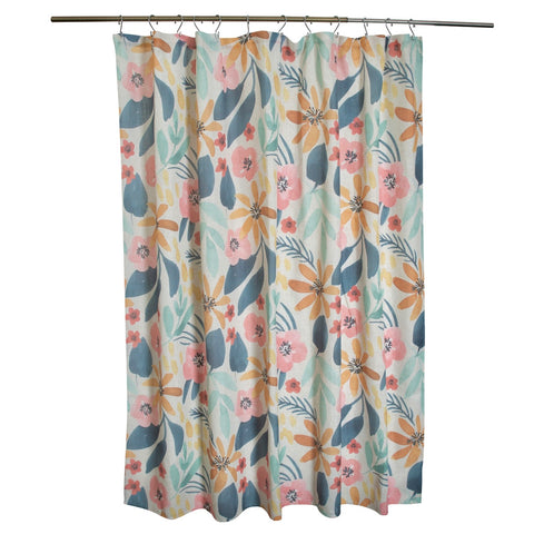 Saltillo Fabric Shower Curtain