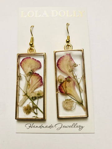 Floral Drop Earrings by Lola Dolly
