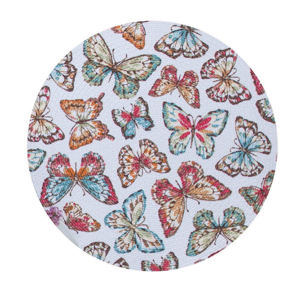 Butterfly Garden Braided Placemat