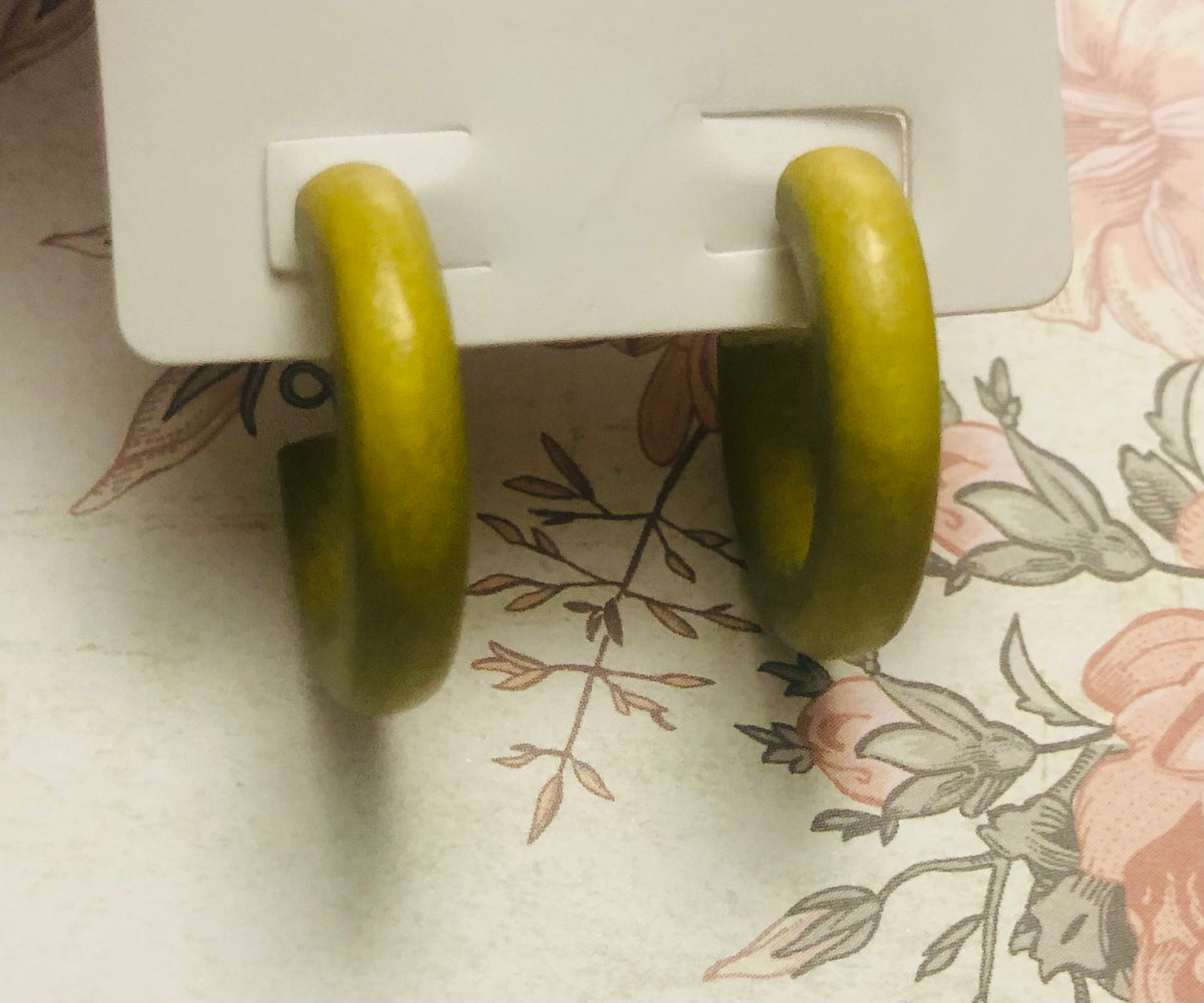 Chartreuse Earrings