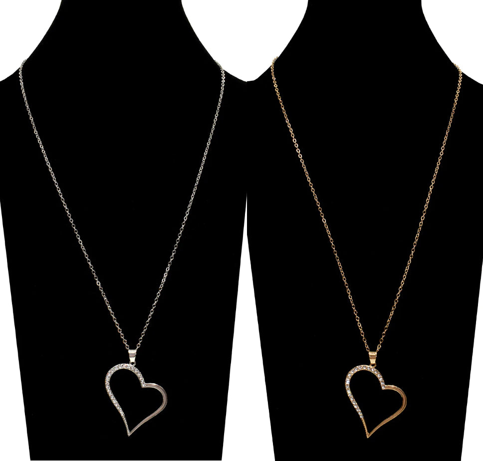 Sparkle Heart Necklace