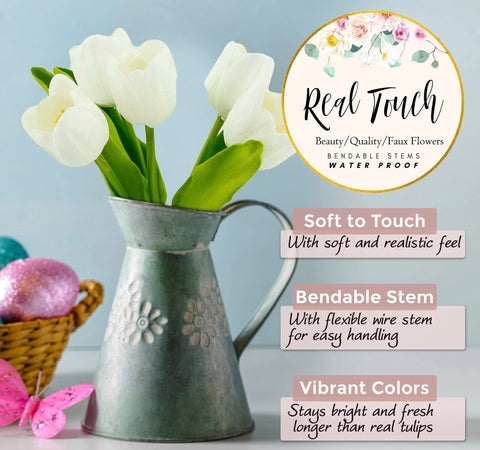 13" Real Touch Open Tulip Bundle 3 Colours