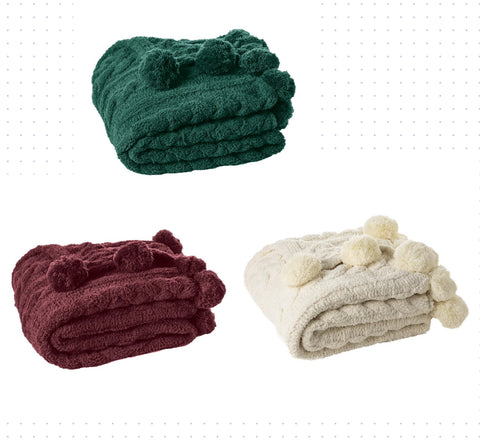Jujube Knit Throw