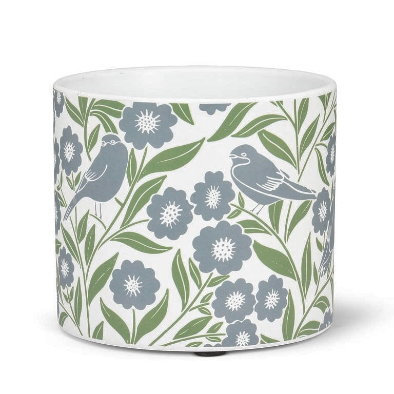 Leaves & Birds Planter