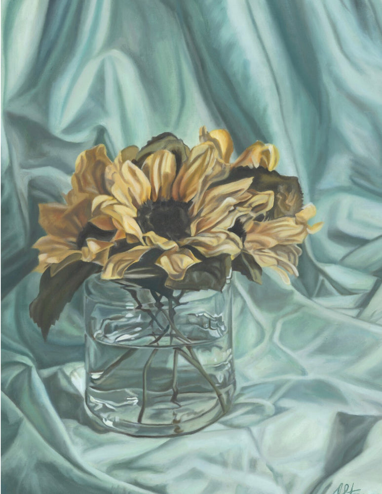 Suburban Sunflowers Limited Edition Print