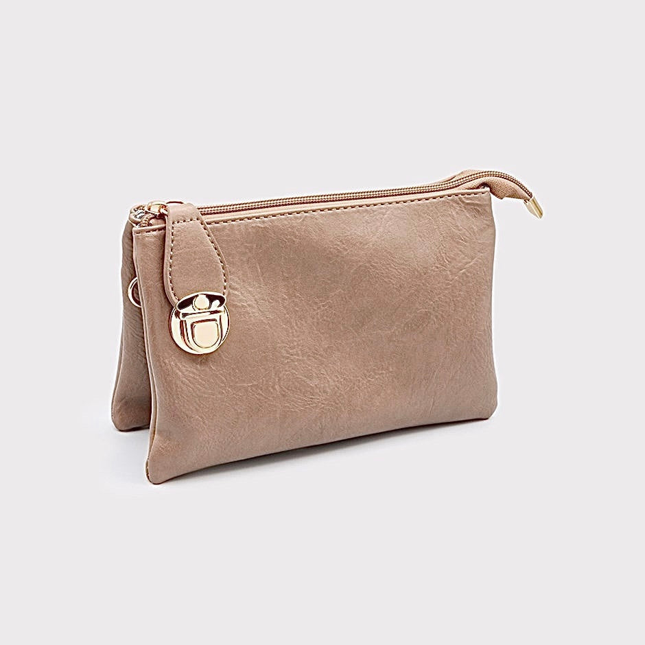 Hilary Crossbody Taupe
