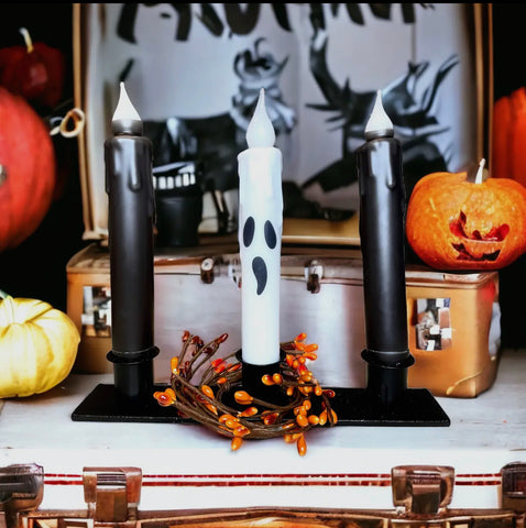 Halloween Battery Operated Taper Candle