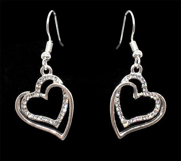 Twinkle Heart Earrings