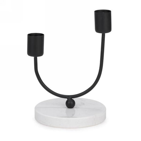 Marble Base Taper Holder