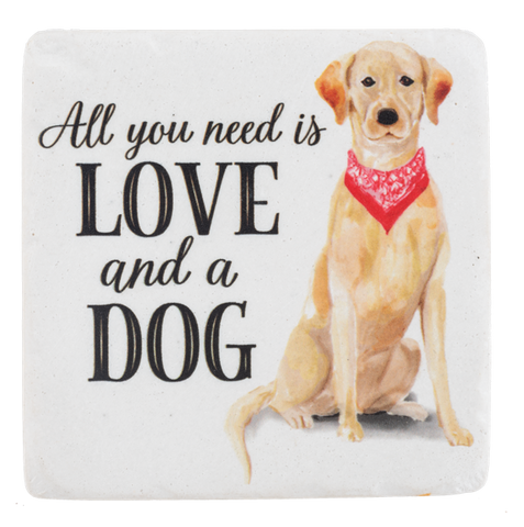 Dog Coasters Set