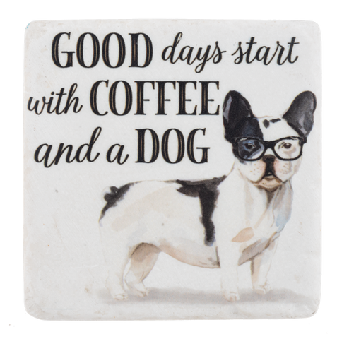 Dog Coasters Set