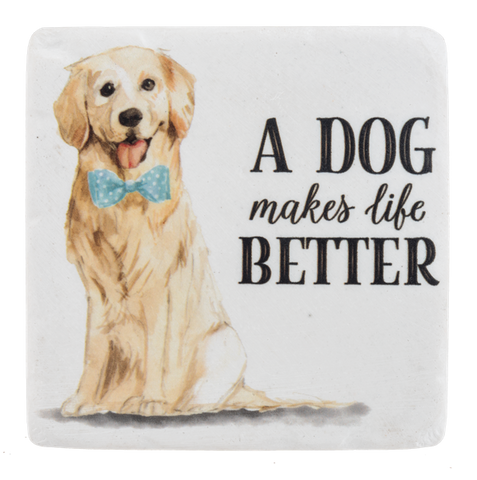 Dog Coasters Set