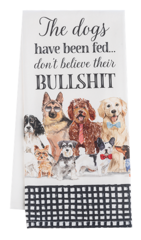 Dog Tea Towel