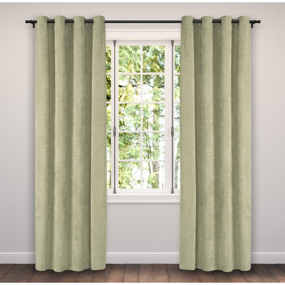 Corduroy Curtain Panels- 3 Colours Available