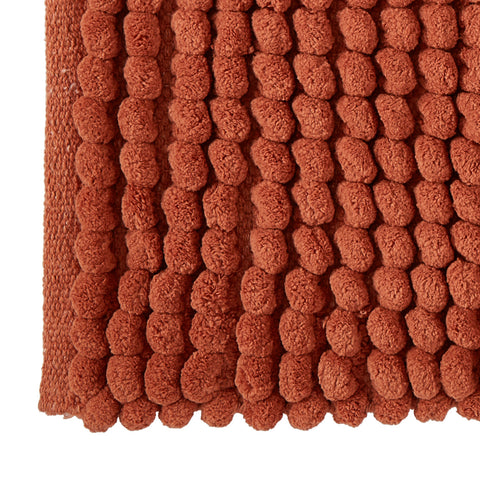 Puff Bath Mat Terracotta
