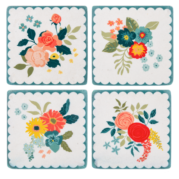 Flowers Coasters