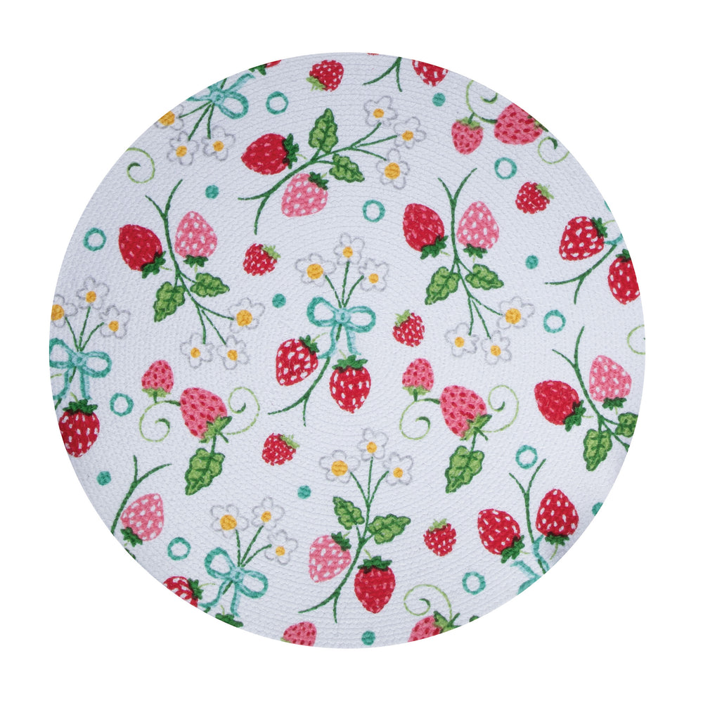 Berry Basket Braided Placemat
