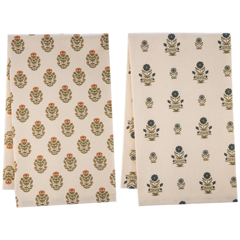 Floral Tea Towel