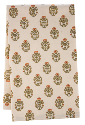 Floral Tea Towel