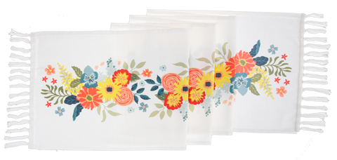 Flowers Table Runner 2 Styles