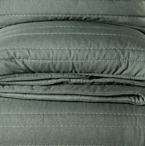 Dumpling Quilt Set Green