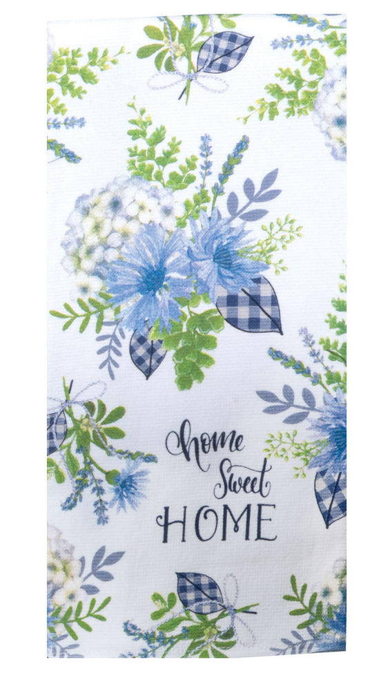 Home Sweet Home Floral Dual Purpose Tea Towel