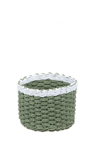 Green Woven Basket