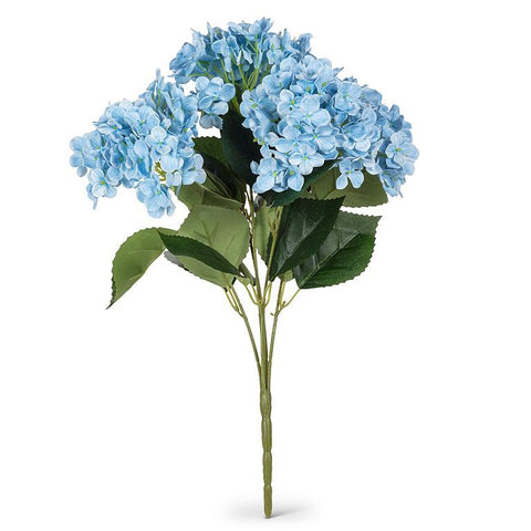 Real Touch Hydrangea Bouquet Blue