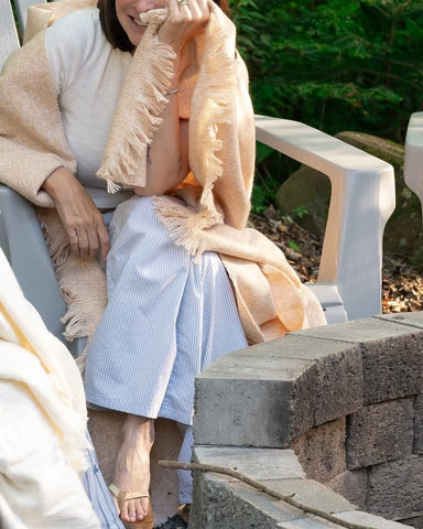 Millie Throw Terracotta