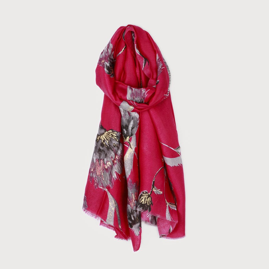 Melanie Scarf Fuchsia