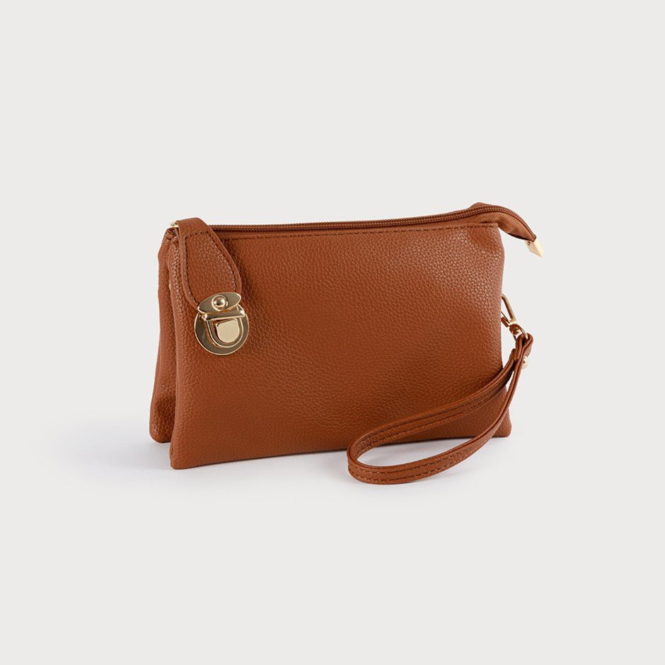 Amanda Crossbody Cognac