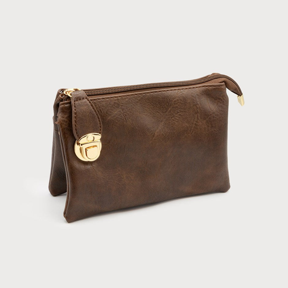 Hilary Crossbody Brown