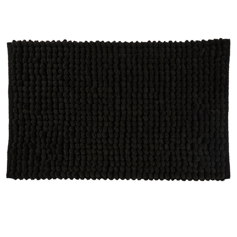 Puff Bath Mat Black