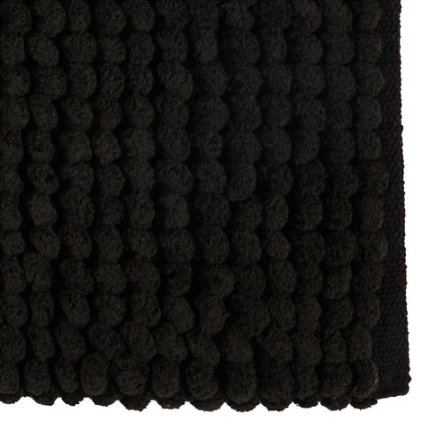 Puff Bath Mat Black