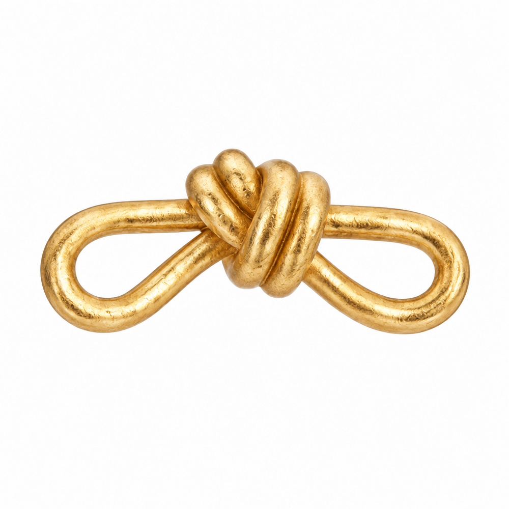 Ceramic Knot Gold