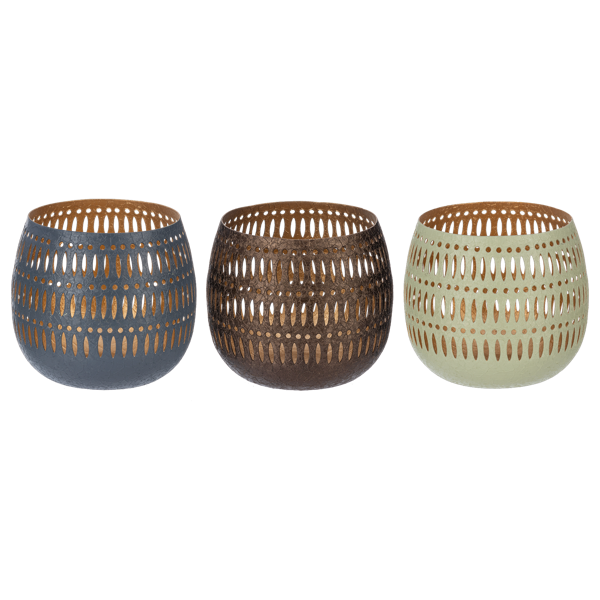 Metallic Candle Holder
