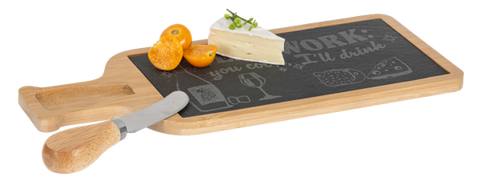 Bamboo Cheeseboard Set
