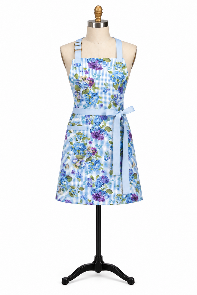 Whispers of Blue Chef’s Apron