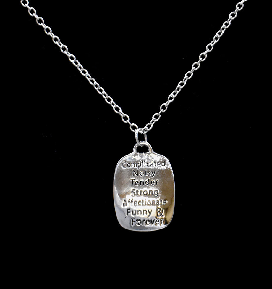 Mother Daughter Relationship Necklace