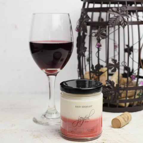 Red Merlot Soy Candle and Melts