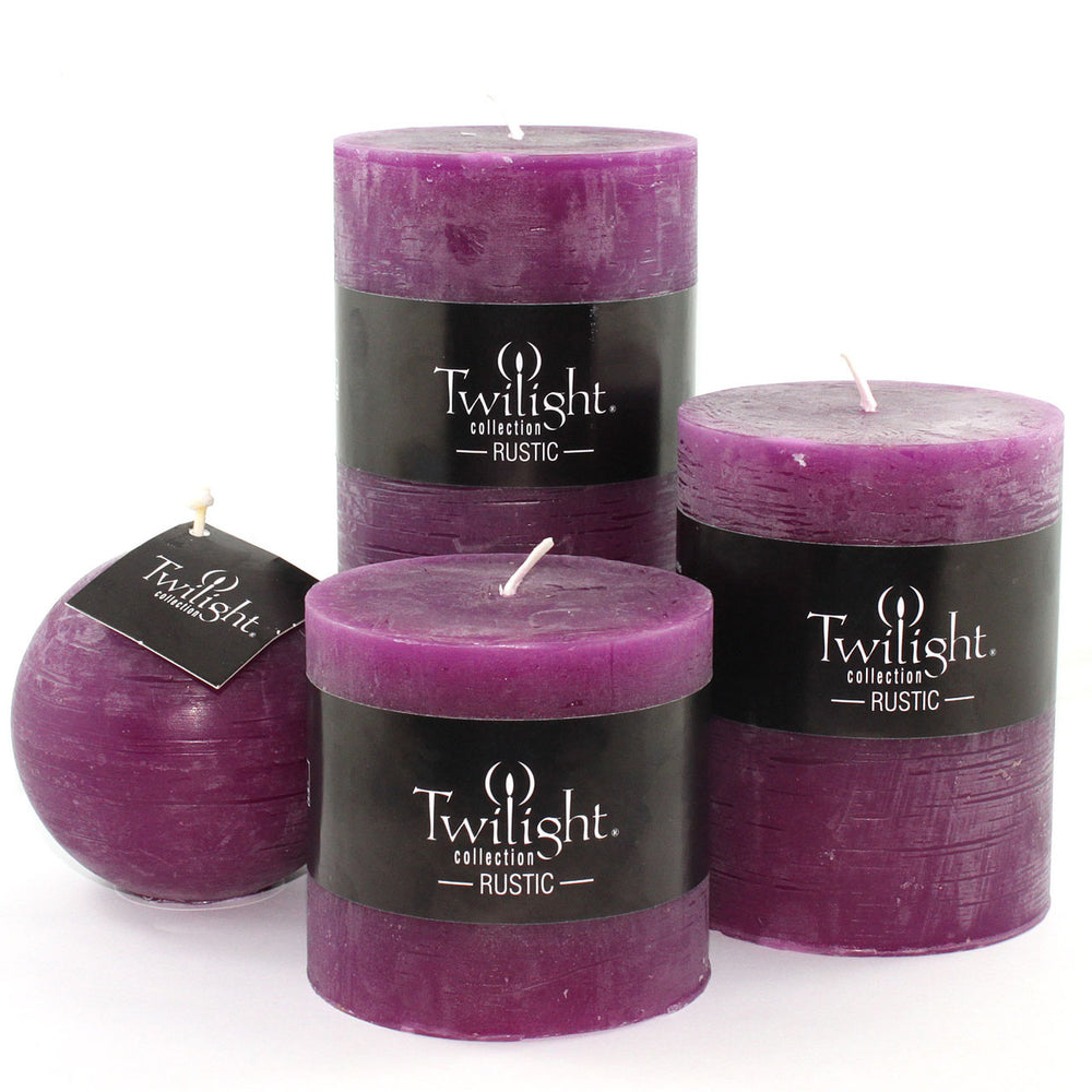 Twilight Rustic 3” Pillar Candle